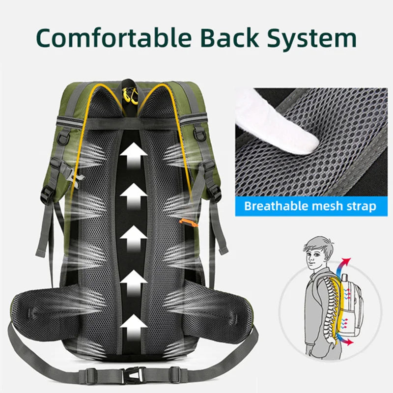 Mochila Cargueira para Montanhismo / Acampamento / Trilha 50L