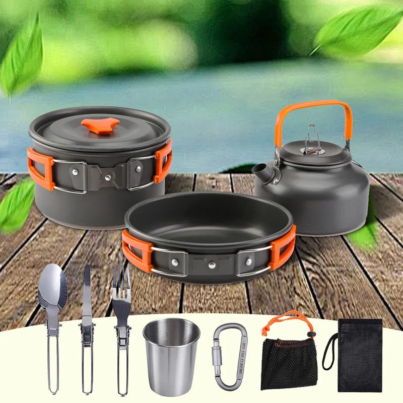 Kit's Utensílios de Cozinha Camping