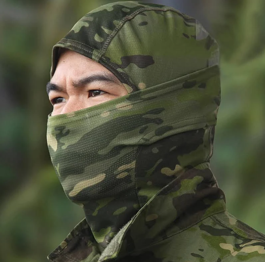 Balaclava Tática Multicam com Proteção Solar